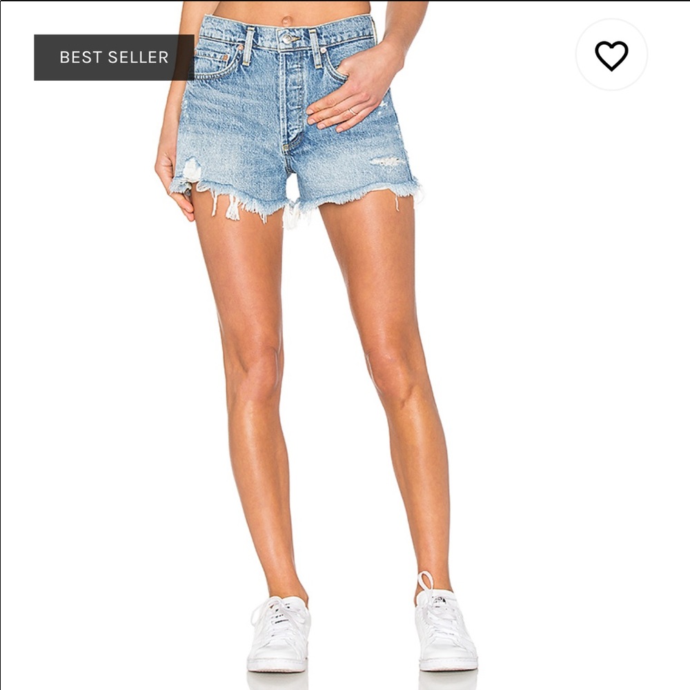 AGOLDE PARKER VINTAGE CUTOFF SHORT
